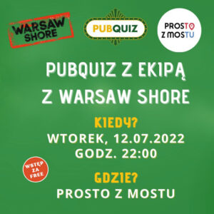 pubquiz warsaw shore