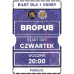 2025.08.21 [CZWARTEK] Bro Pub 20:00