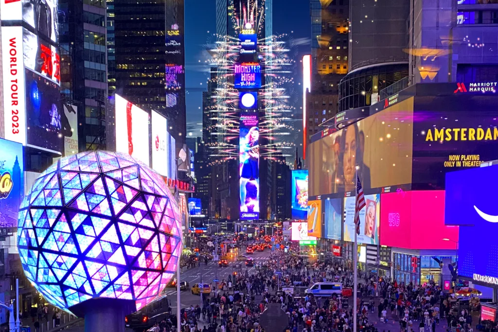 noworoczna kula na times square