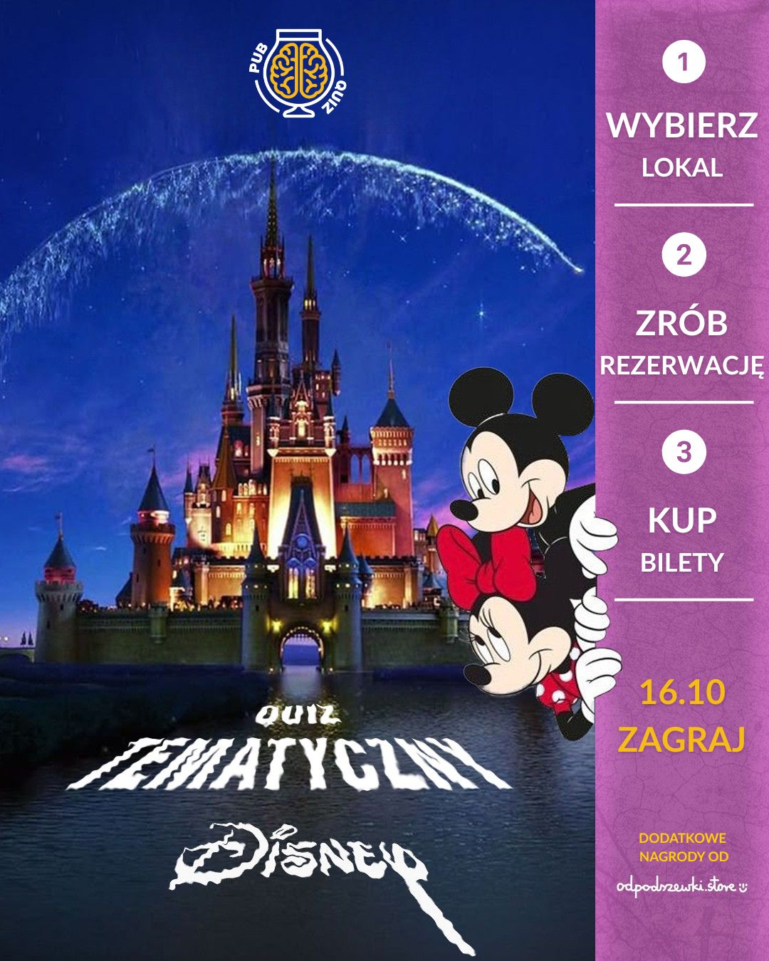 pubquiz disney zapisy