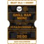 2025.10.31 [PIĄTEK] Grill Bar Merc 20:00