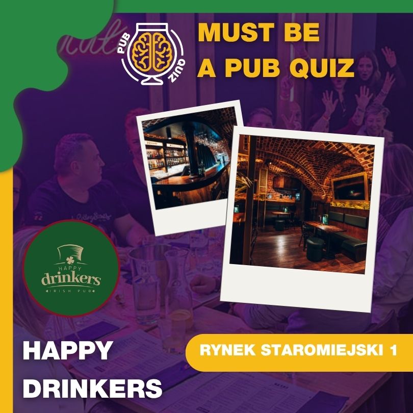 Happy Drinkers - Must be a PubQuiz