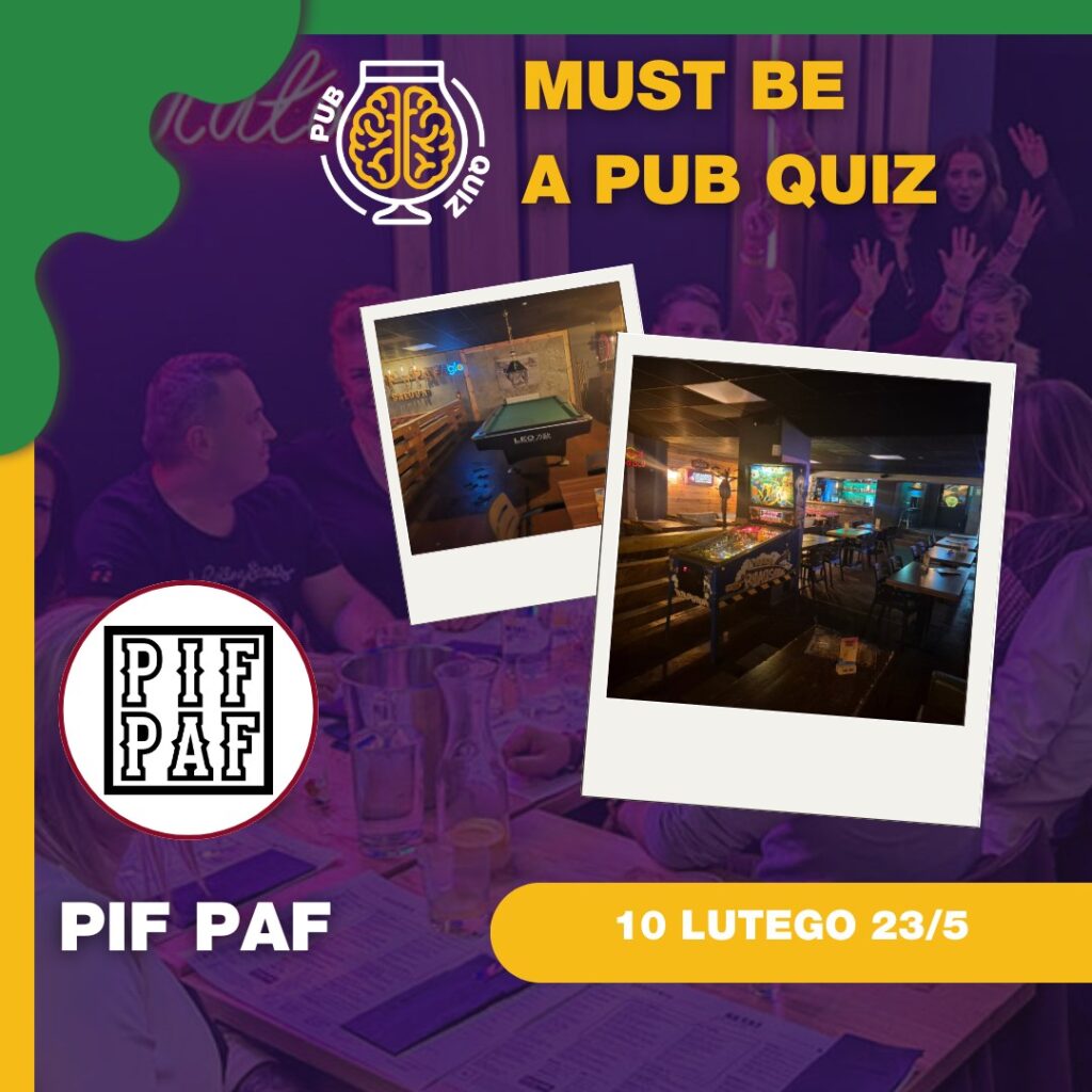 Pif Paf - Must be a PubQuiz