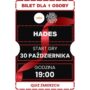 2025.10.30 [CZWARTEK] ZMIERZCH Hades Poznań 19:00