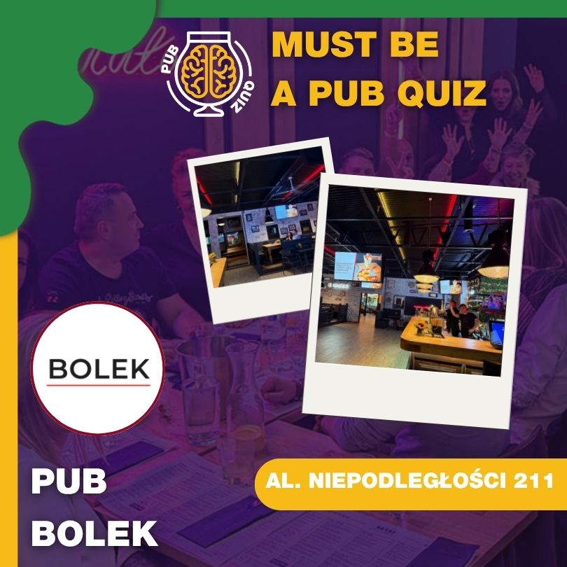 Pub Bolek - Must be a PubQuiz