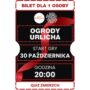 2025.10.30 [CZWARTEK] ZMIERZCH Ogrody Ulricha Warszawa 20:00