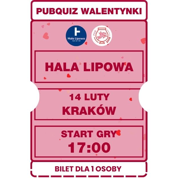 2026.02.14 [SOBOTA] WALENTYNKI w Hala Lipowa Kraków 17:00