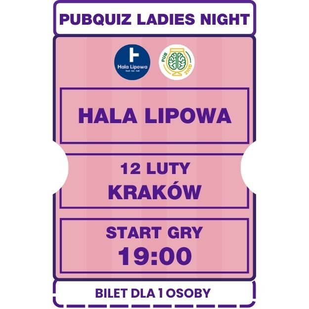 2026.02.12 [CZWARTEK] LADIES NIGHT Hala Lipowa Kraków 19:00