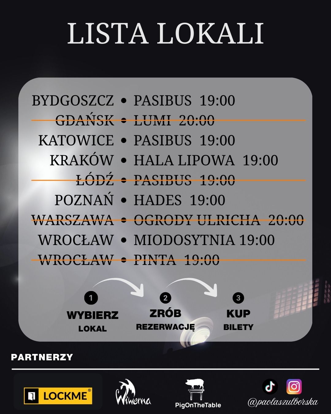 pubquiz filmowy lokale aktualizcja