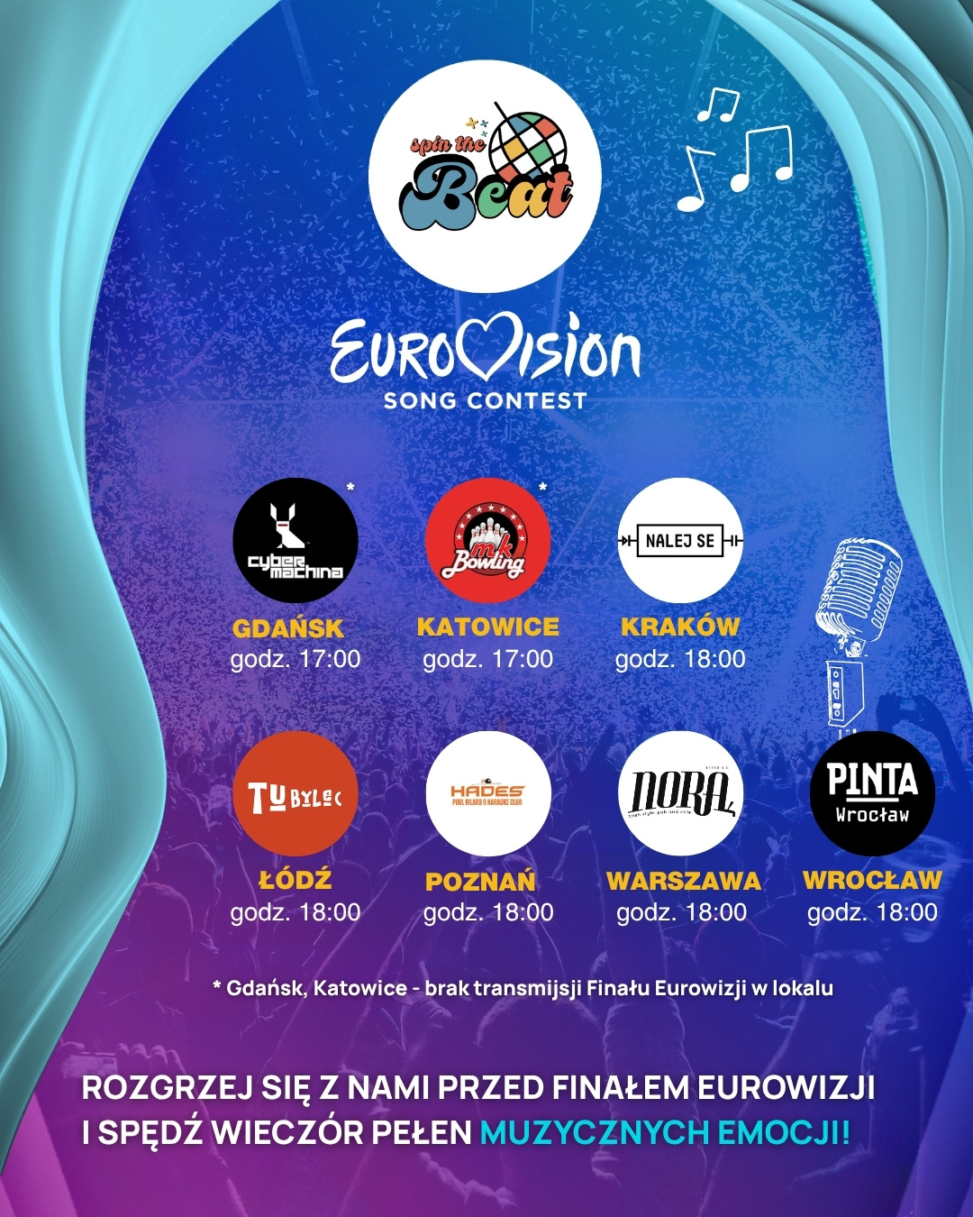 eurowizja lokale beat