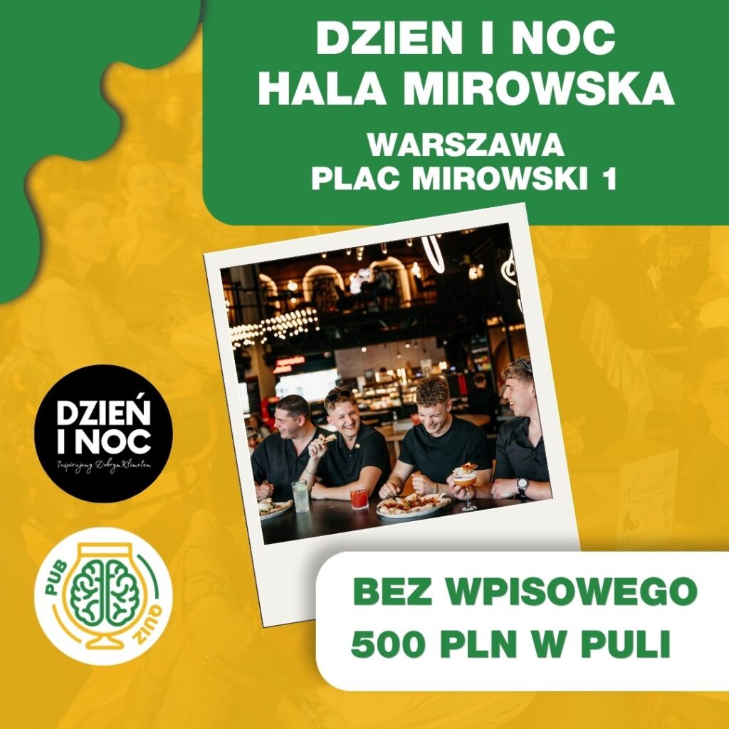 Dzień i Noc BEZ WPISOWEGO ☘️